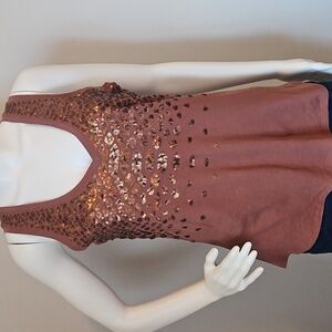 NWT Express sequin top